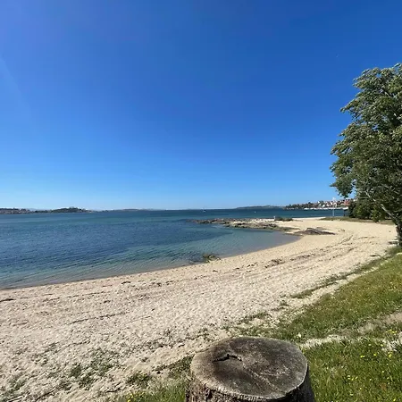 Apartamento Piso Cerca De La Playa En Escarabote,Boiro Exterior foto